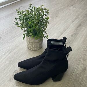 Zara sock bootie in black